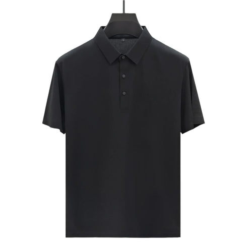 ArcticCool Men's Ice Silk Polo Shirt  Lightweight & Cooling Comfort